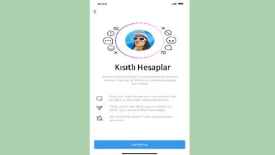 Instagram Kısıtlama