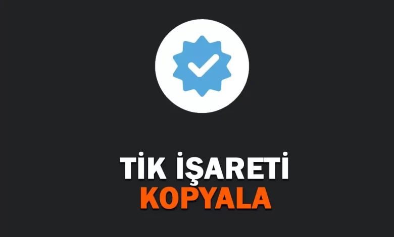 Tik İşareti Kopyala