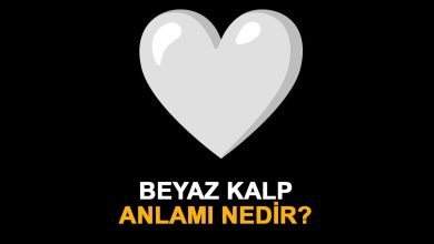 beyaz kalp anlamı