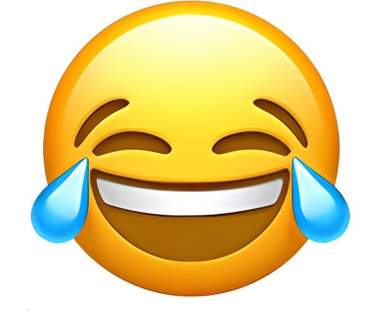 Ağlayarak Gülen Emoji