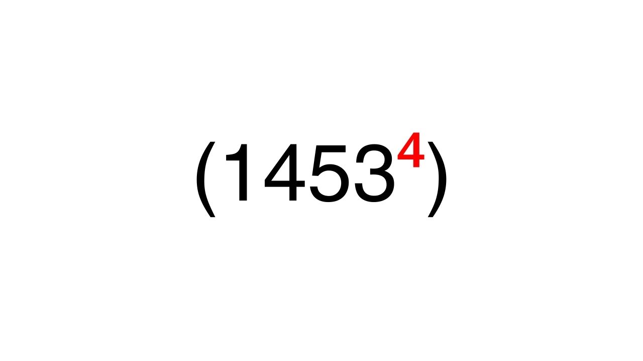 Üssü 4 İşareti Nasıl Yazılır