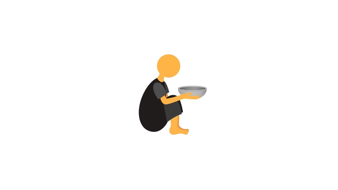 Dilenci Emojisi Kopyala
