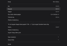 Pc de Kopyala Yapıştır Nasıl Yapılır