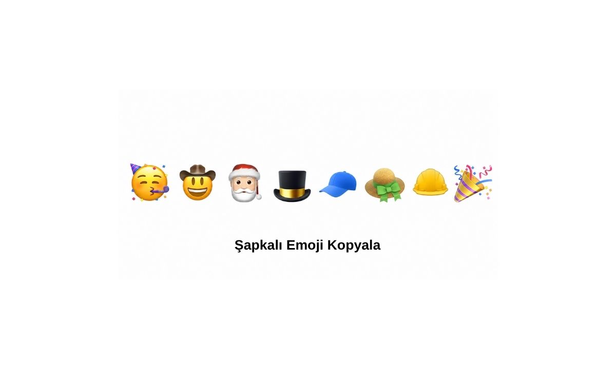 Şapkalı Emoji Kopyala